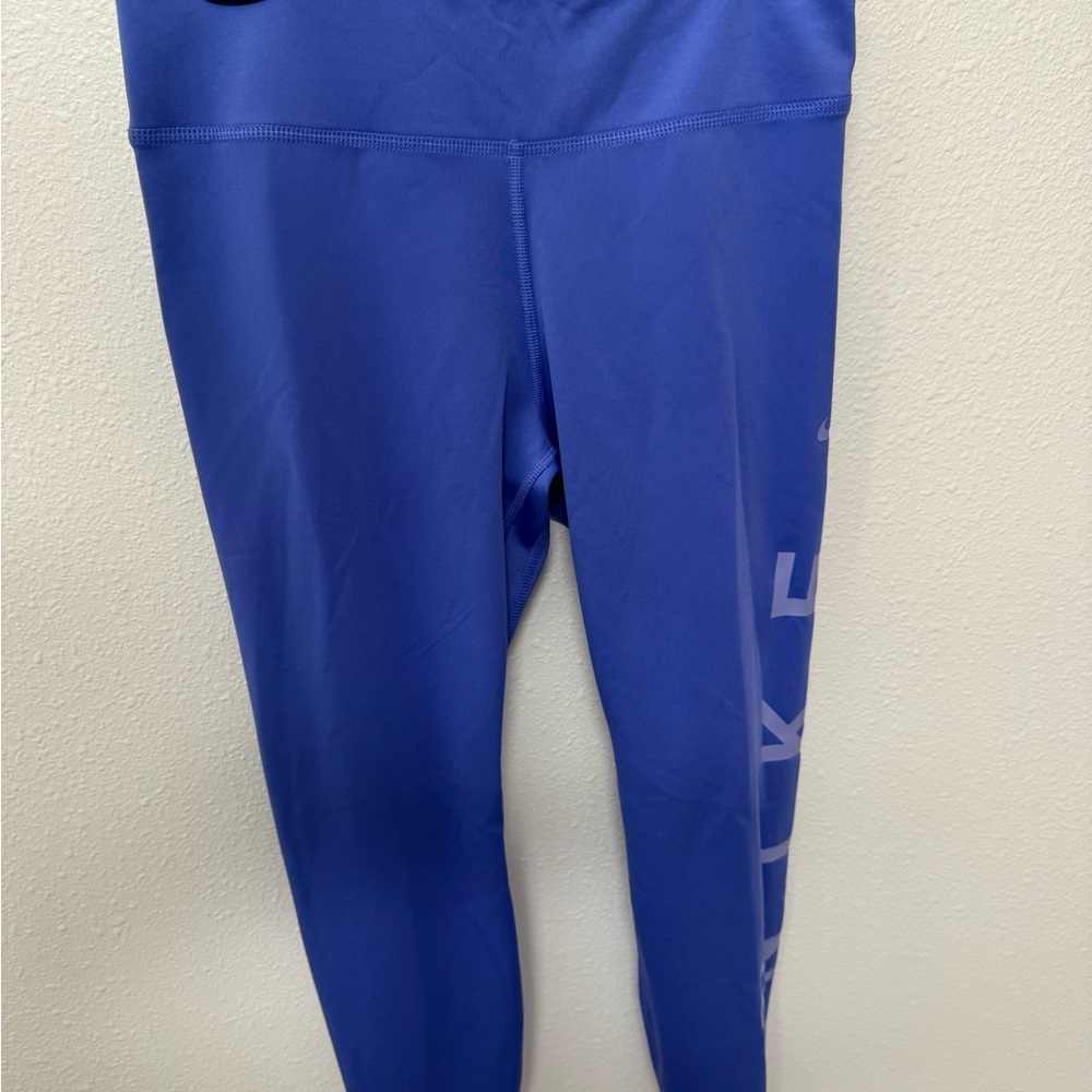 Nike Purple Leggings Athletic Comfort